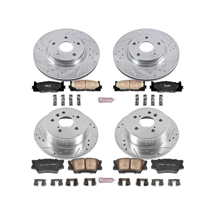 High Performance Brake Pads & Rotor Kit