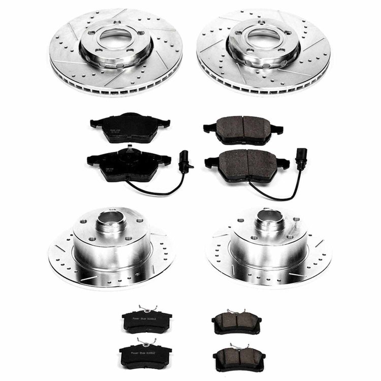 High Performance Brake Pads & Rotor Kit