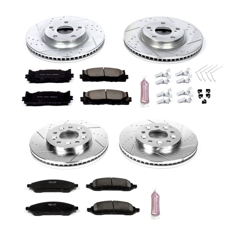 High Performance Brake Pads & Rotor Kit