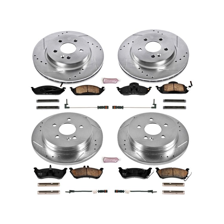 High Performance Brake Pads & Rotor Kit