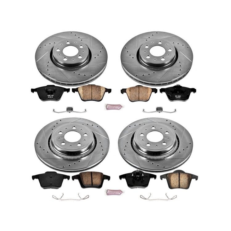 High Performance Brake Pads & Rotor Kit