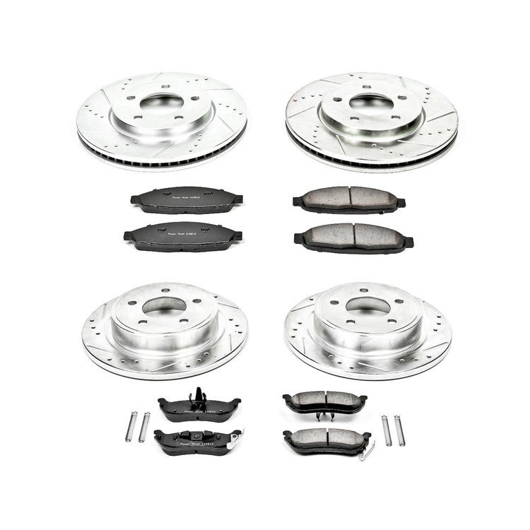 High Performance Brake Pads & Rotor Kit