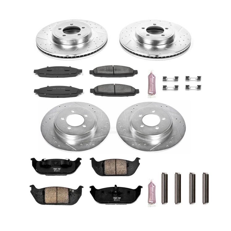 High Performance Brake Pads & Rotor Kit