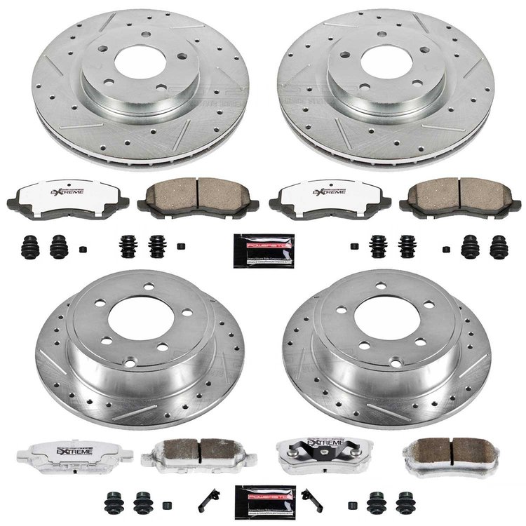 Z26 Brake Pads & Rotor Kit for Street
