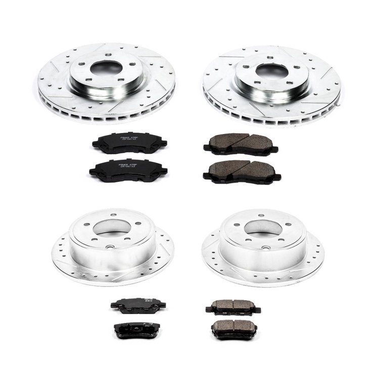 High Performance Brake Pads & Rotor Kit