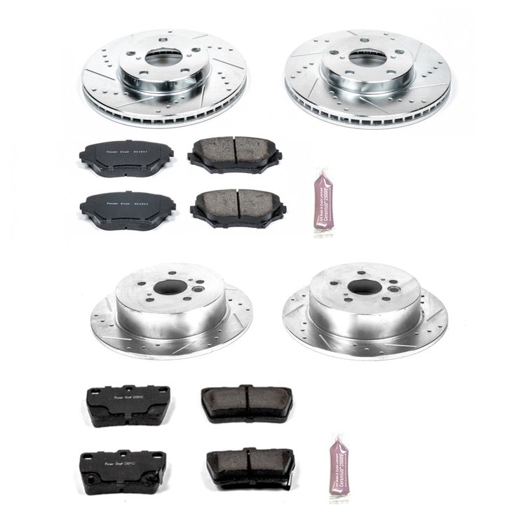 High Performance Brake Pads & Rotor Kit