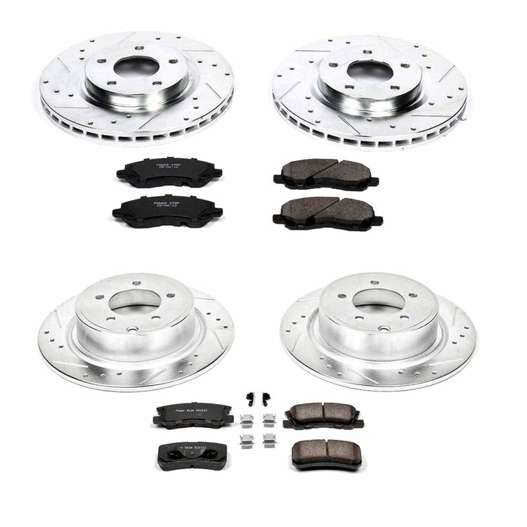 High Performance Brake Pads & Rotor Kit