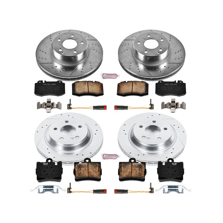 High Performance Brake Pads & Rotor Kit