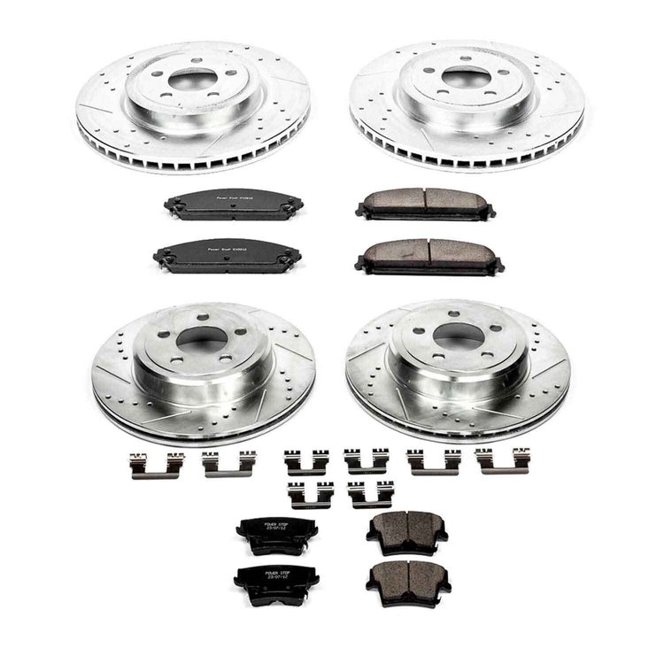 High Performance Brake Pads & Rotor Kit