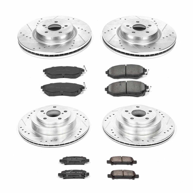 High Performance Brake Pads & Rotor Kit