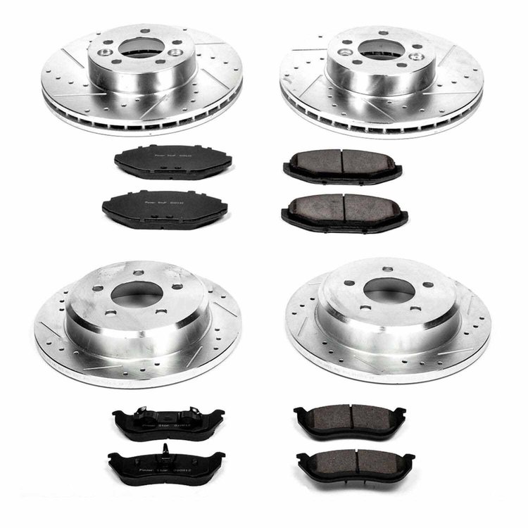 High Performance Brake Pads & Rotor Kit