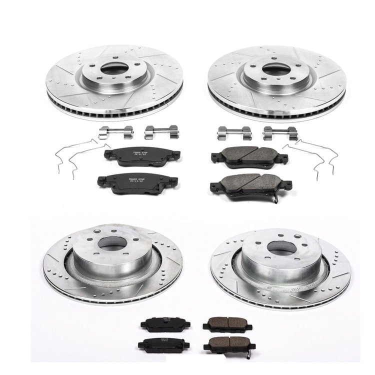 High Performance Brake Pads & Rotor Kit