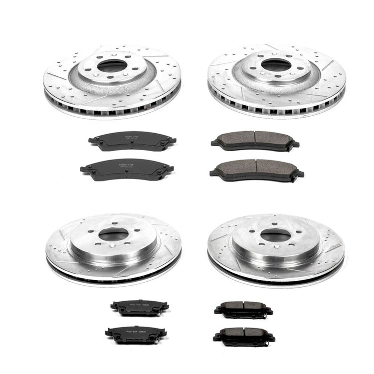 High Performance Brake Pads & Rotor Kit