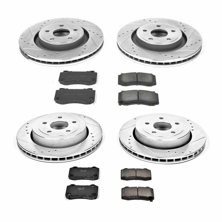 High Performance Brake Pads & Rotor Kit