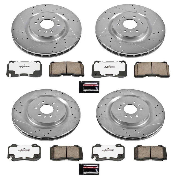 Z26 Brake Pads & Rotor Kit for Street
