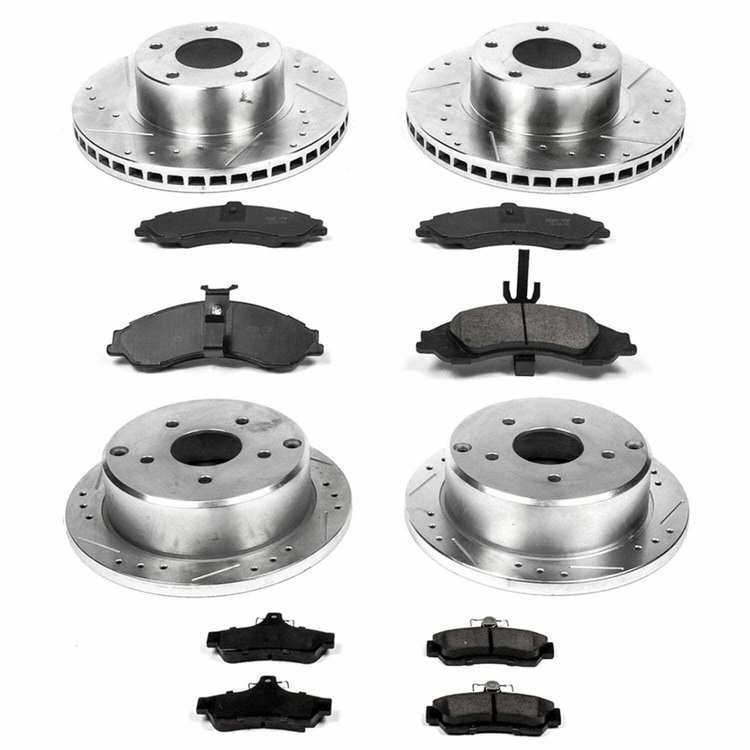 High Performance Brake Pads & Rotor Kit