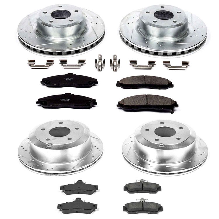 High Performance Brake Pads & Rotor Kit