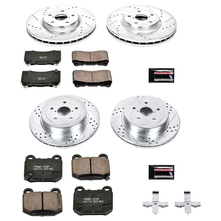 High Performance Brake Pads & Rotor Kit