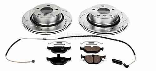 Performance Brake Upgrade Kit Cross-Drilled & Slotted Rotors