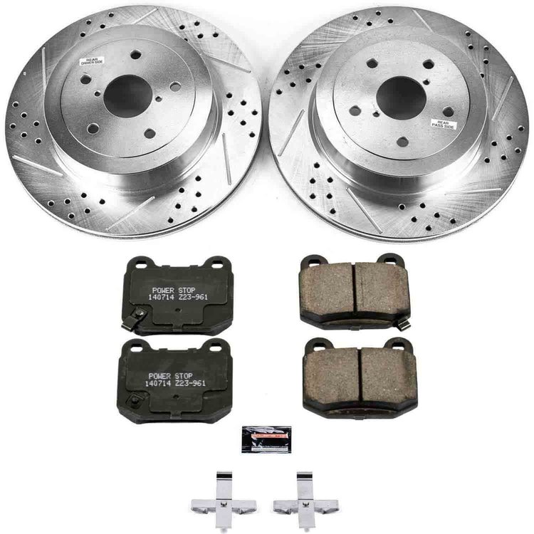 Z23 Rear Brake Pads & Rotor Kit