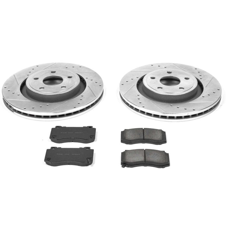 Z23 Evolution Brake Kit for 2006-2012 Jeep Grand Cherokee