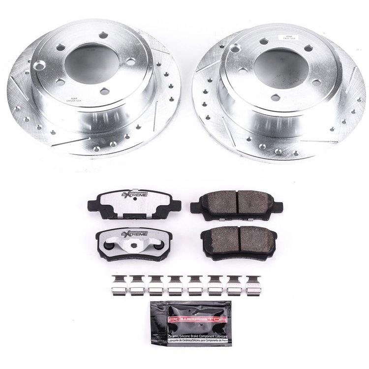 Z26 Brake Pads & Rotor Kit for Street