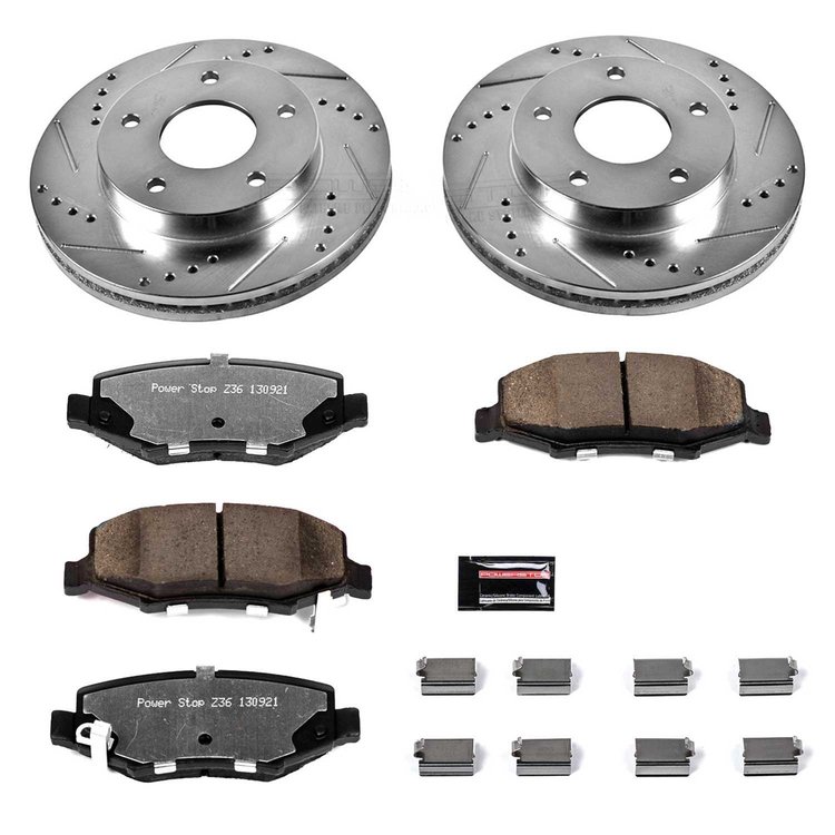 Z36 Rear Brake Pads & Rotor Kit for Truck and Tow