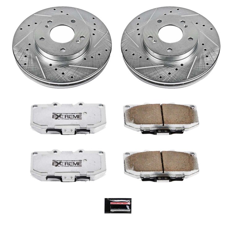Z26 Brake Pads & Rotor Kit for Street