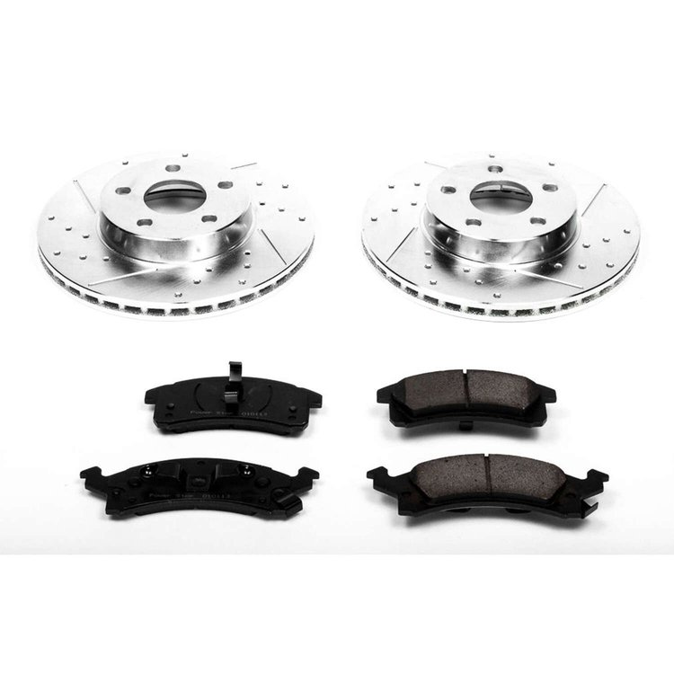 Z23 Evolution Brake Kit for Chevrolet Cavalier, Buick Skylark and more