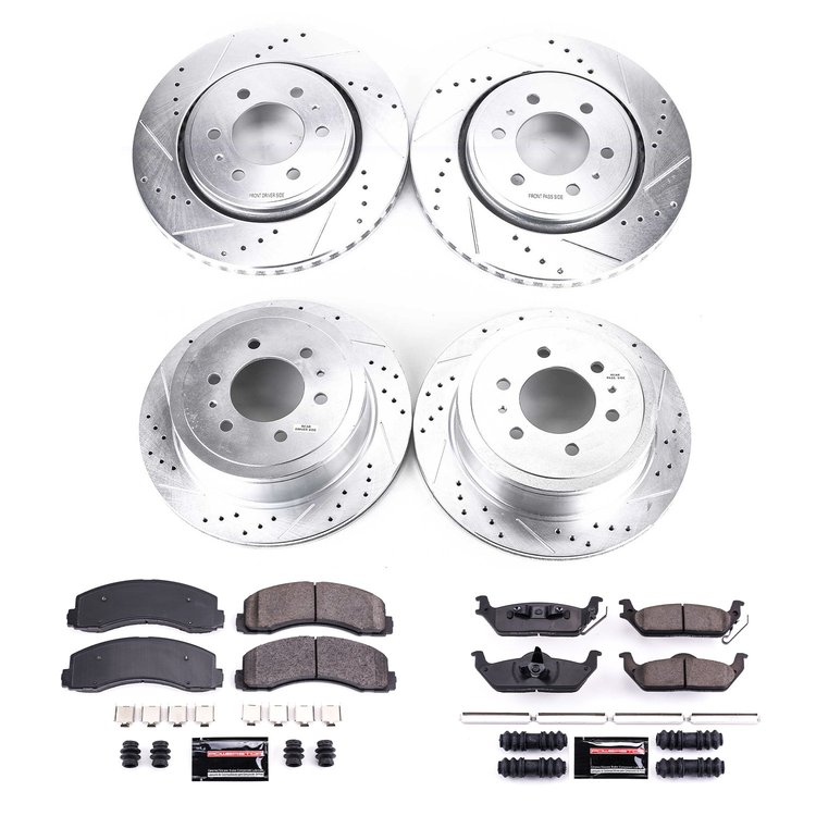 High Performance Brake Pads & Rotor Kit