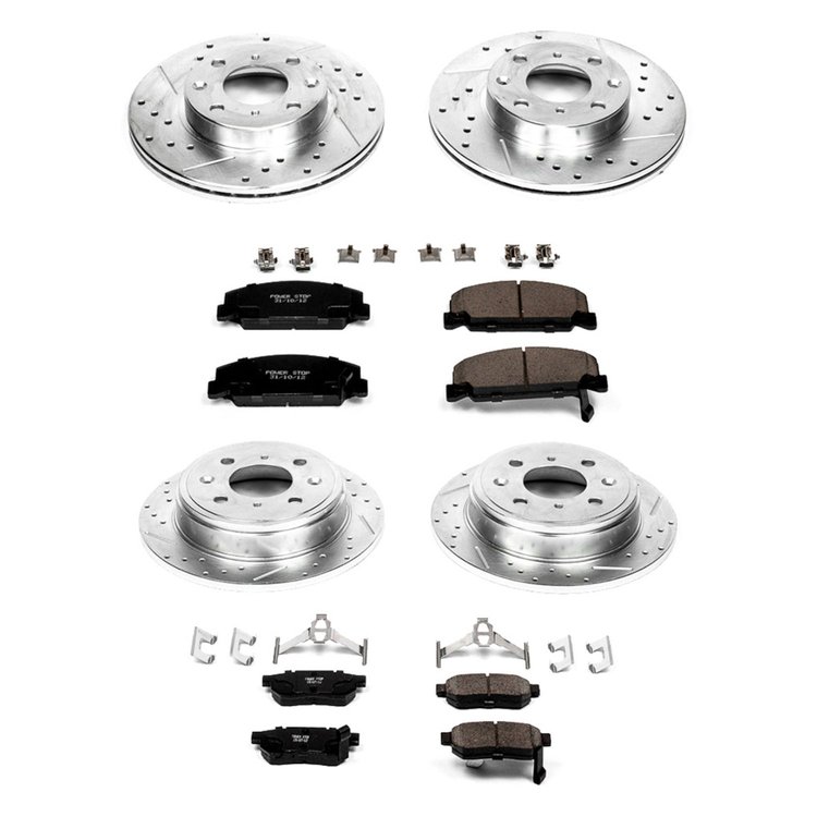 High Performance Brake Pads & Rotor Kit