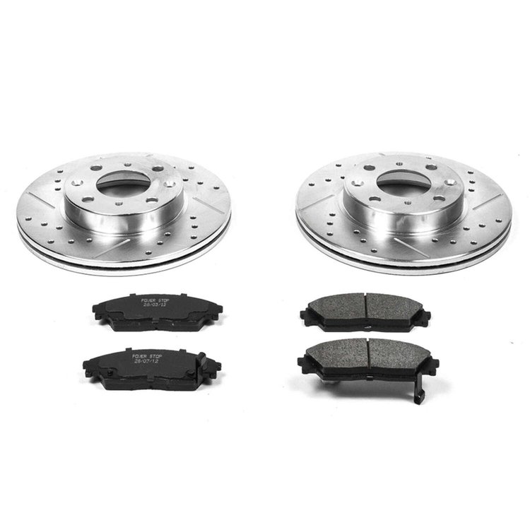Z23 Evolution Brake Kit for 1990-1991 Honda Civic, CRX