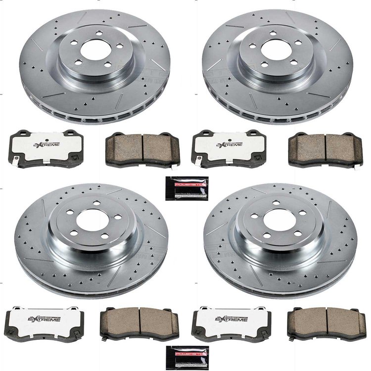 Z26 Brake Pads & Rotor Kit for Street