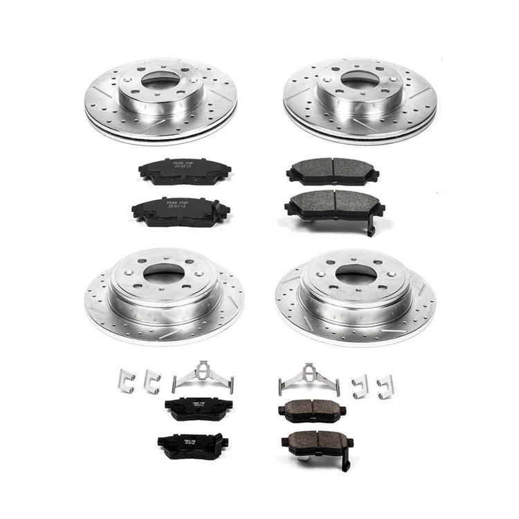 High Performance Brake Pads & Rotor Kit