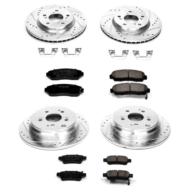 High Performance Brake Pads & Rotor Kit