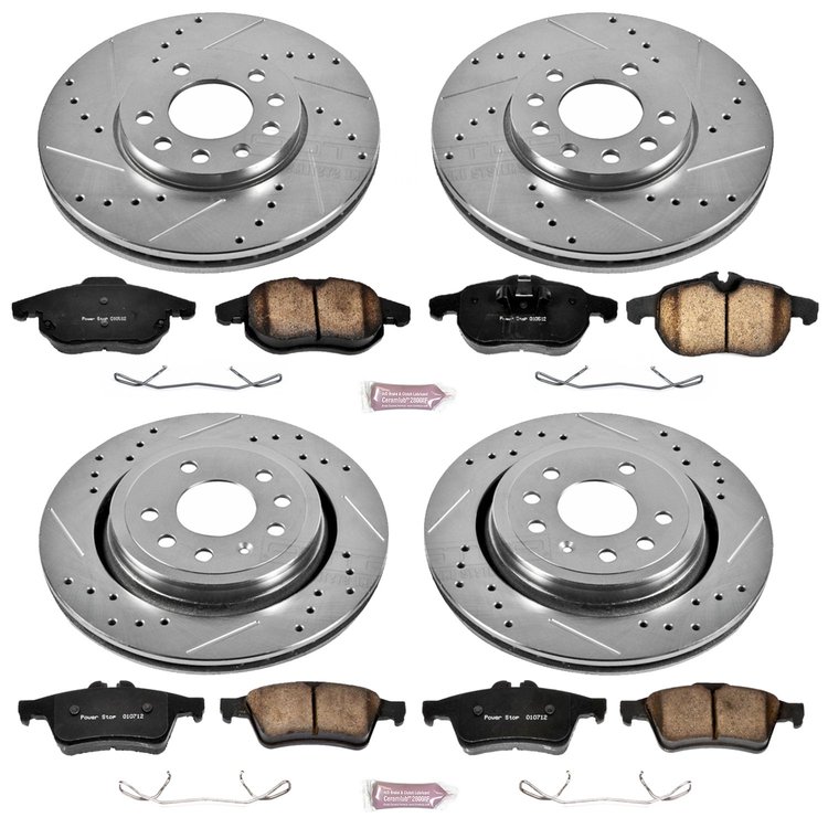 High Performance Brake Pads & Rotor Kit