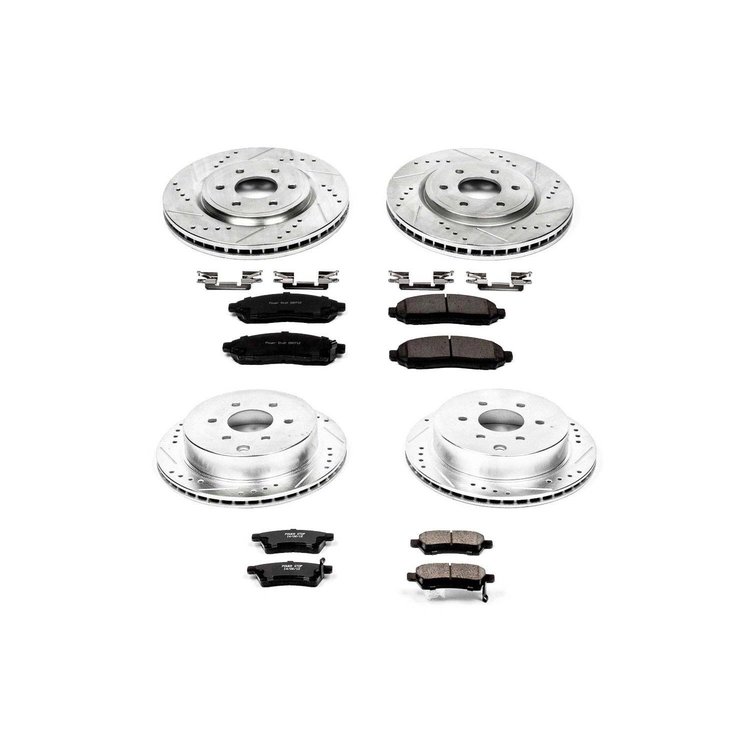 High Performance Brake Pads & Rotor Kit