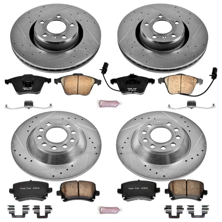 High Performance Brake Pads & Rotor Kit