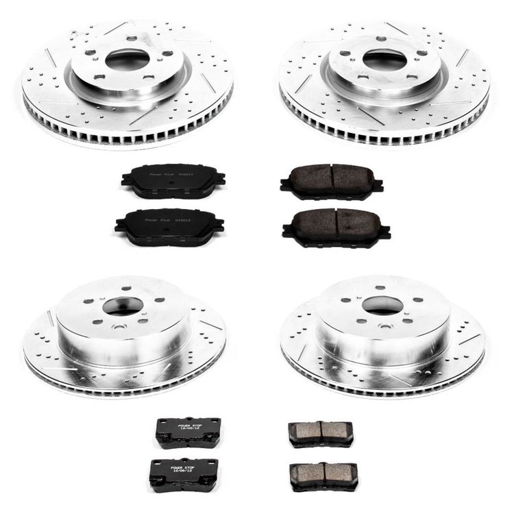High Performance Brake Pads & Rotor Kit