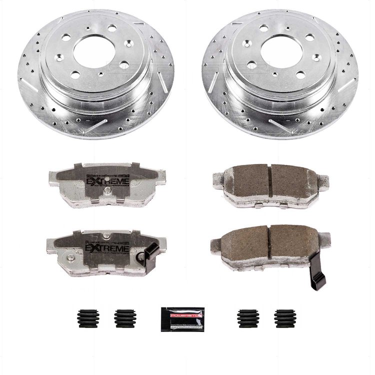 Z26 Brake Pads & Rotor Kit for Street