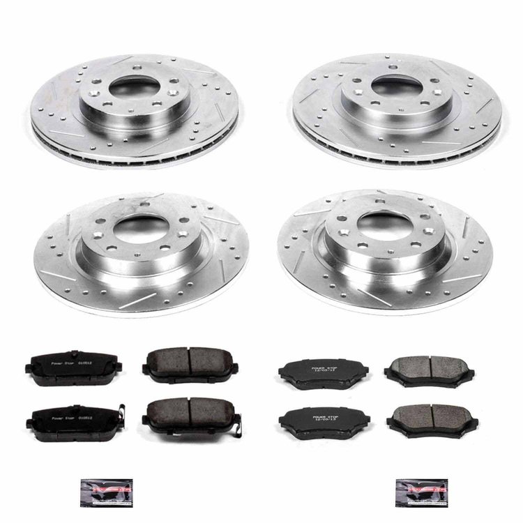 High Performance Brake Pads & Rotor Kit