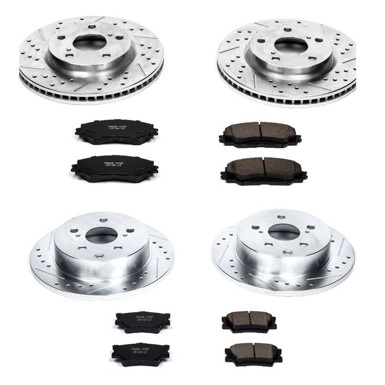 High Performance Brake Pads & Rotor Kit