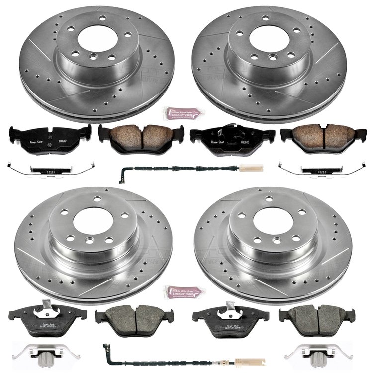 High Performance Brake Pads & Rotor Kit