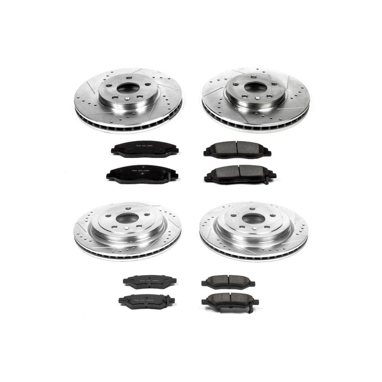 High Performance Brake Pads & Rotor Kit