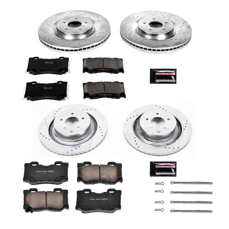 High Performance Brake Pads & Rotor Kit