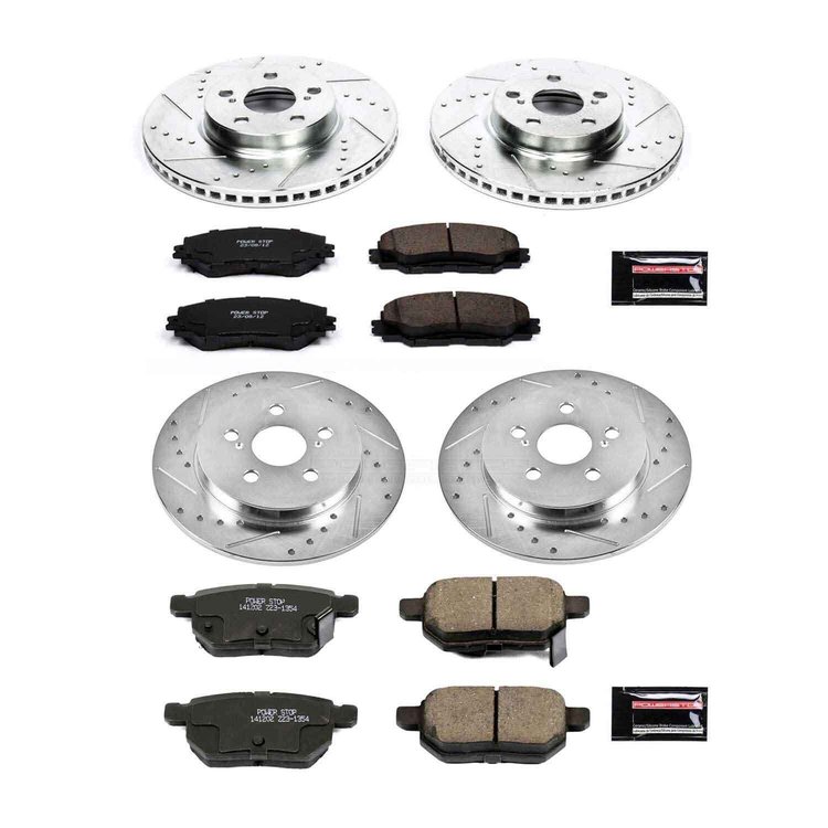 High Performance Brake Pads & Rotor Kit
