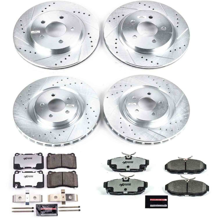 Z26 Brake Pads & Rotor Kit for Street
