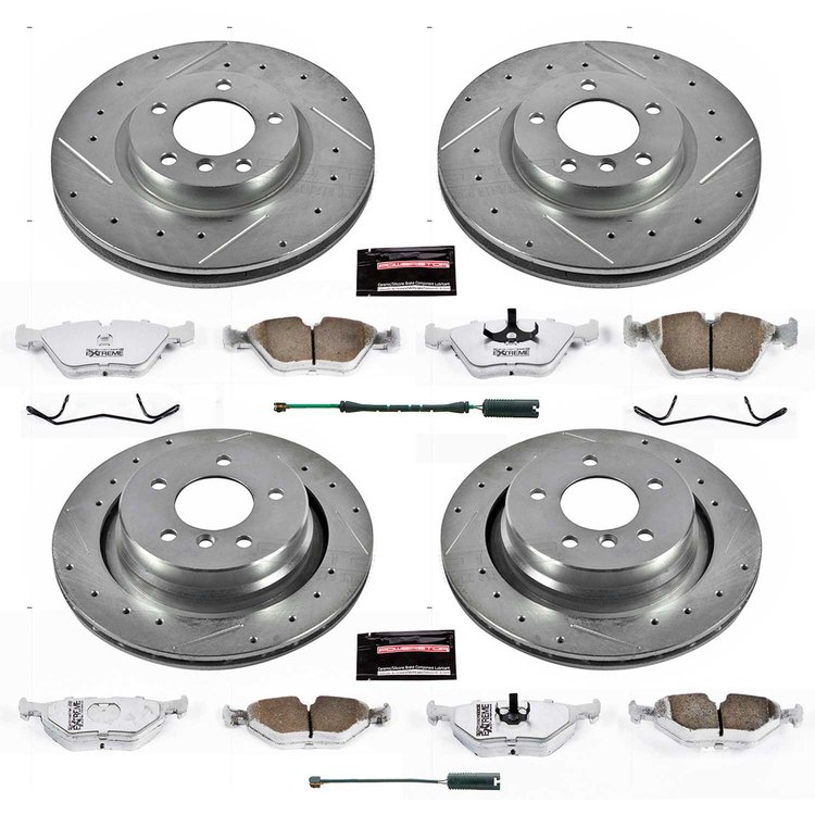 Z26 Brake Pads & Rotor Kit for Street