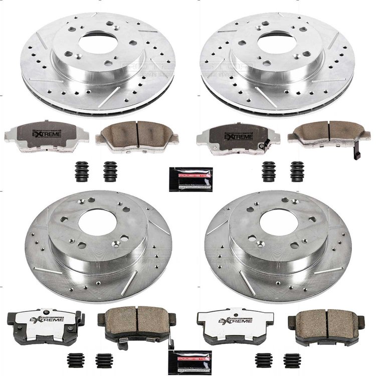 Z26 Brake Pads & Rotor Kit for Street