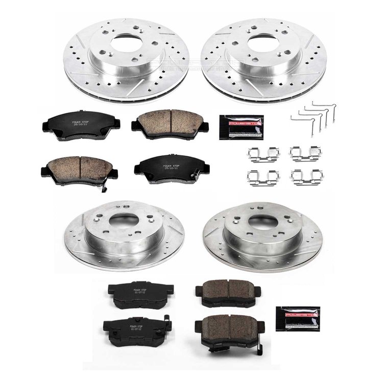 High Performance Brake Pads & Rotor Kit